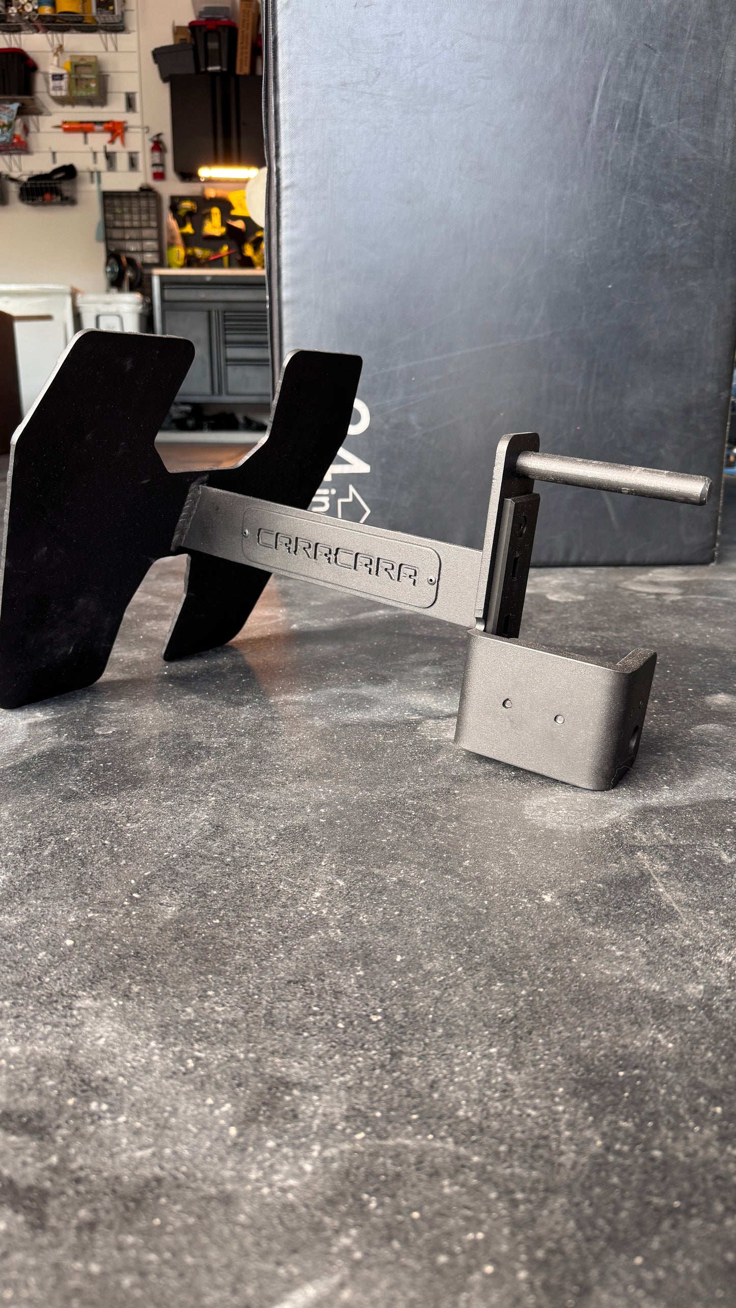 Power Rack Low Row Footplate - 2"x3" - 5/8" holes