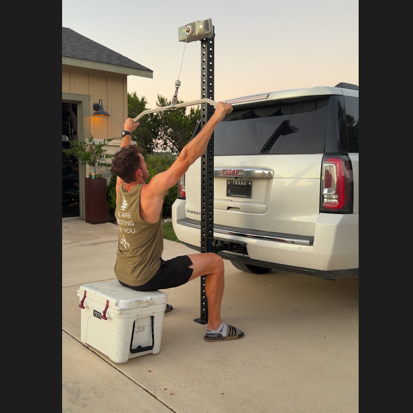 Mobile Gym Hitch Mount