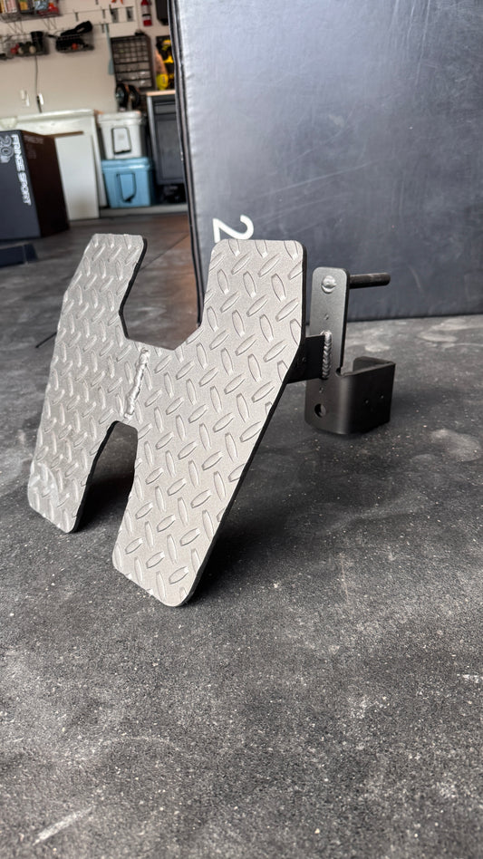 Power Rack Low Row Footplate - 2"x3" - 5/8" holes