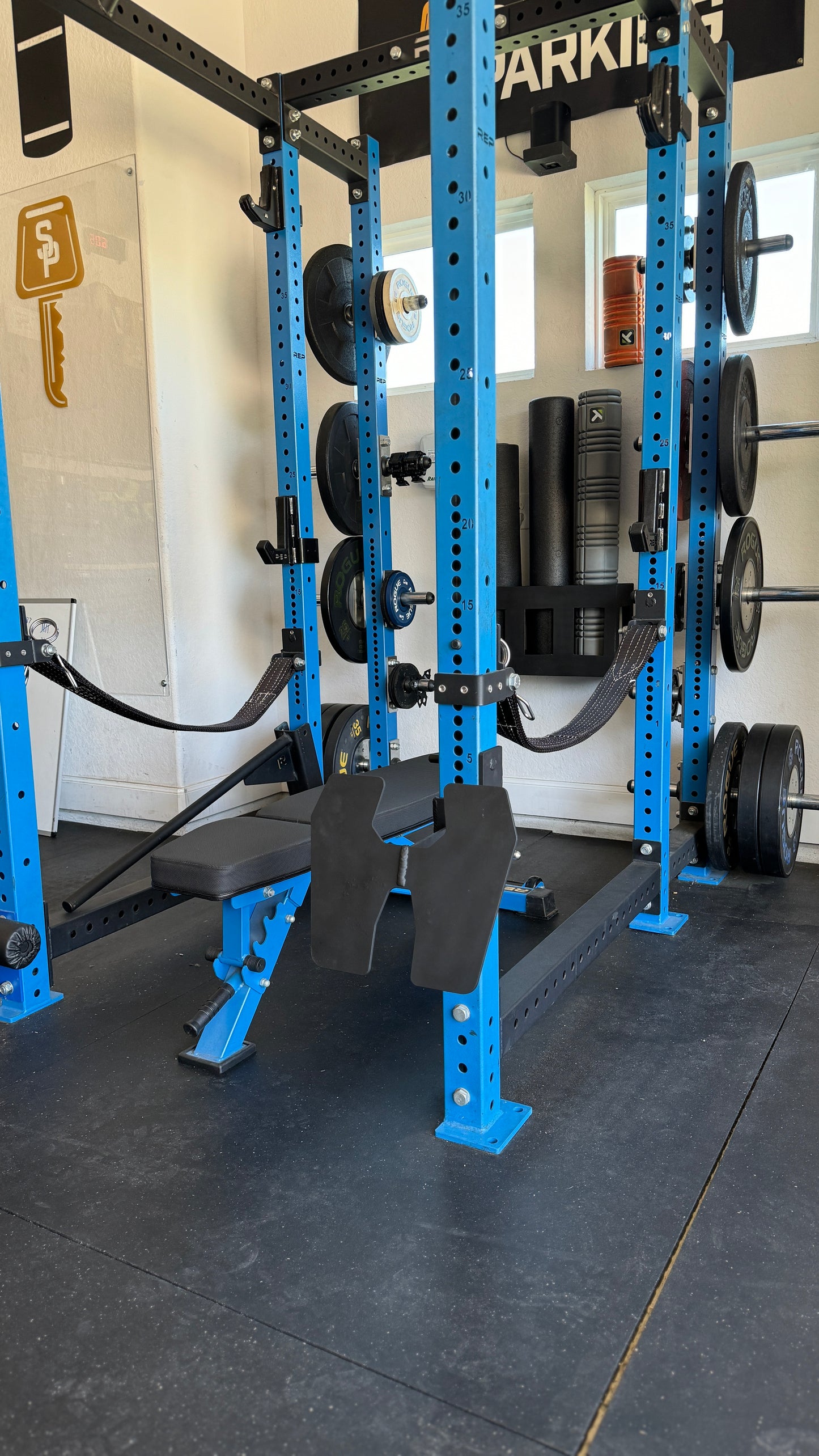 Power Rack Low Row Footplate