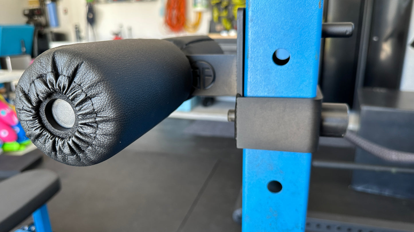 Lat Pulldown Knee Pad Attachment for Power Racks – Caracara Metal