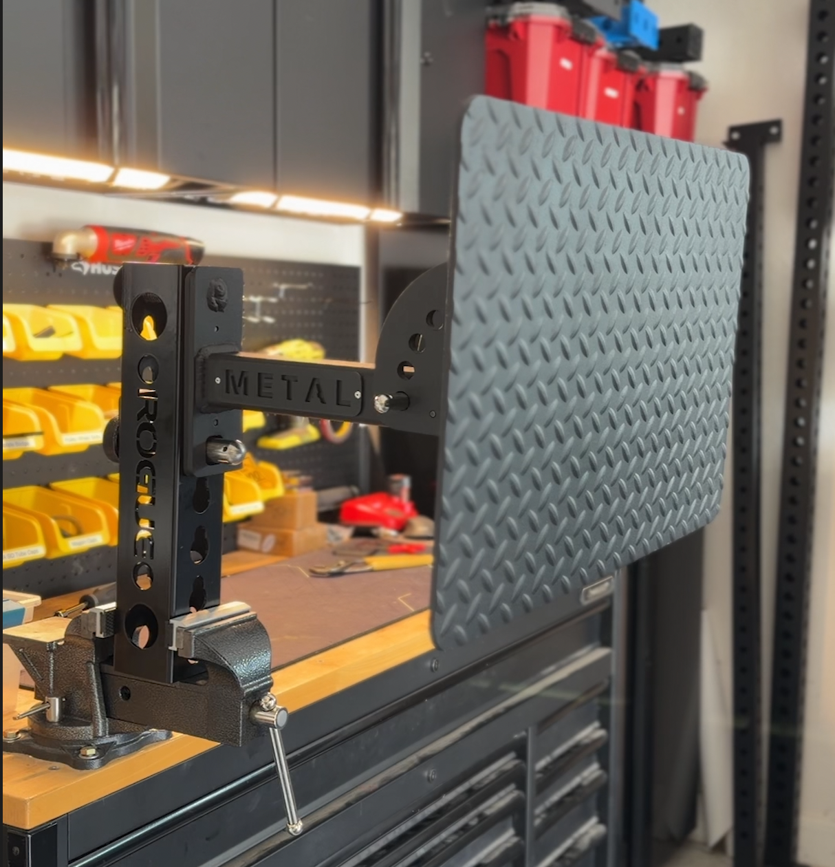 [PRE-ORDER] Articulating Power Rack Low Row Footplate