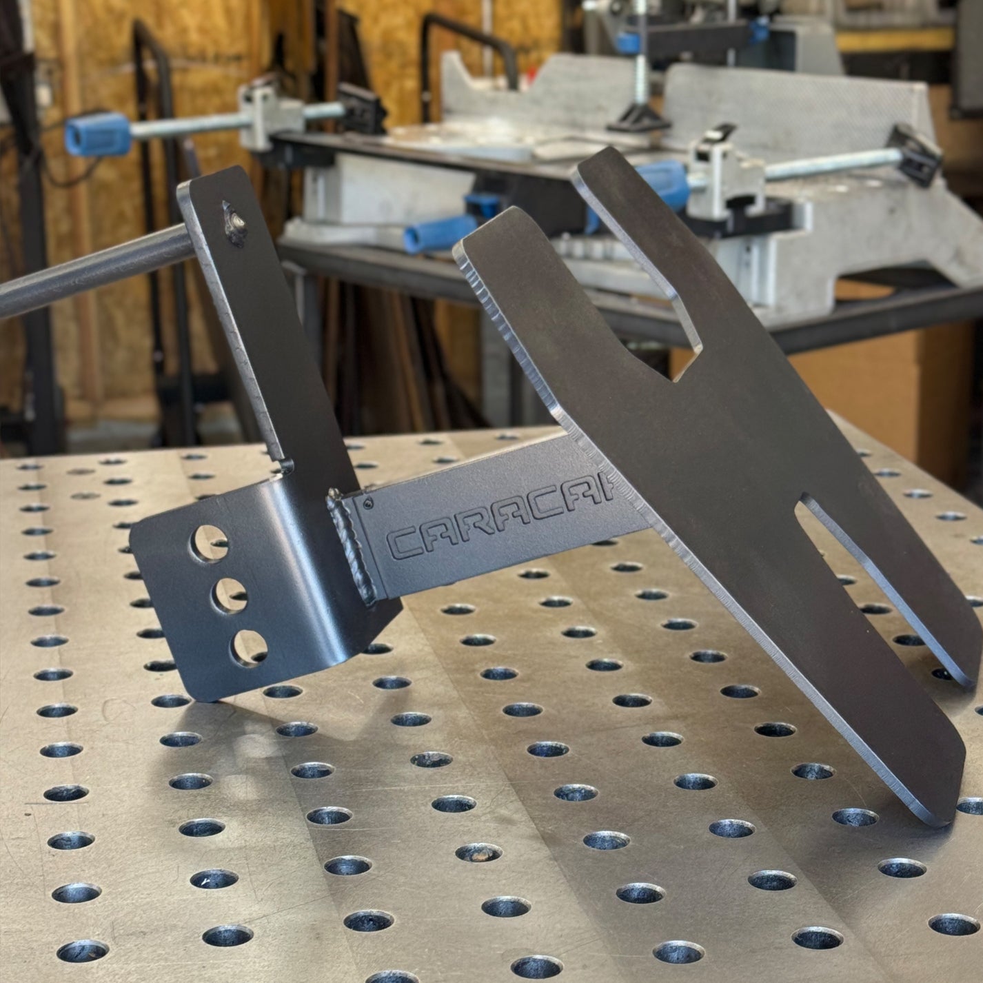 Power Rack Low Row Footplate – Caracara Metal