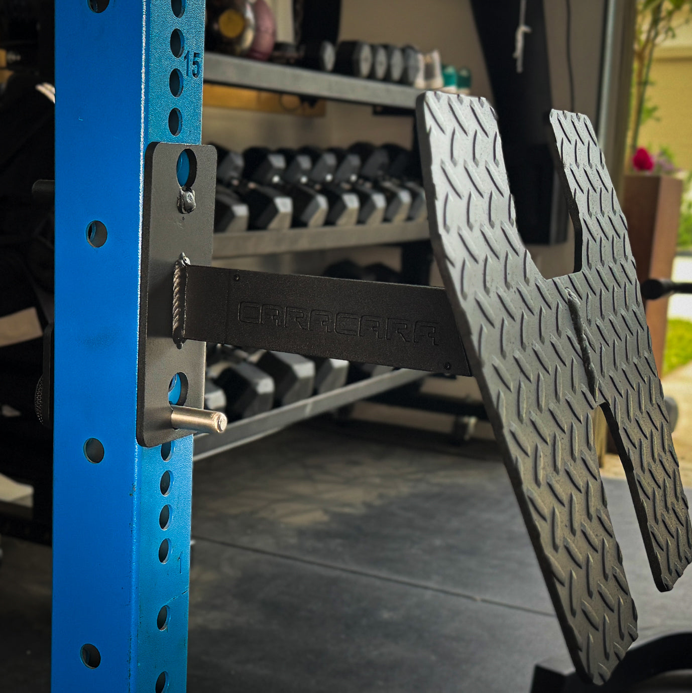 Power Rack Low Row Footplate – Caracara Metal