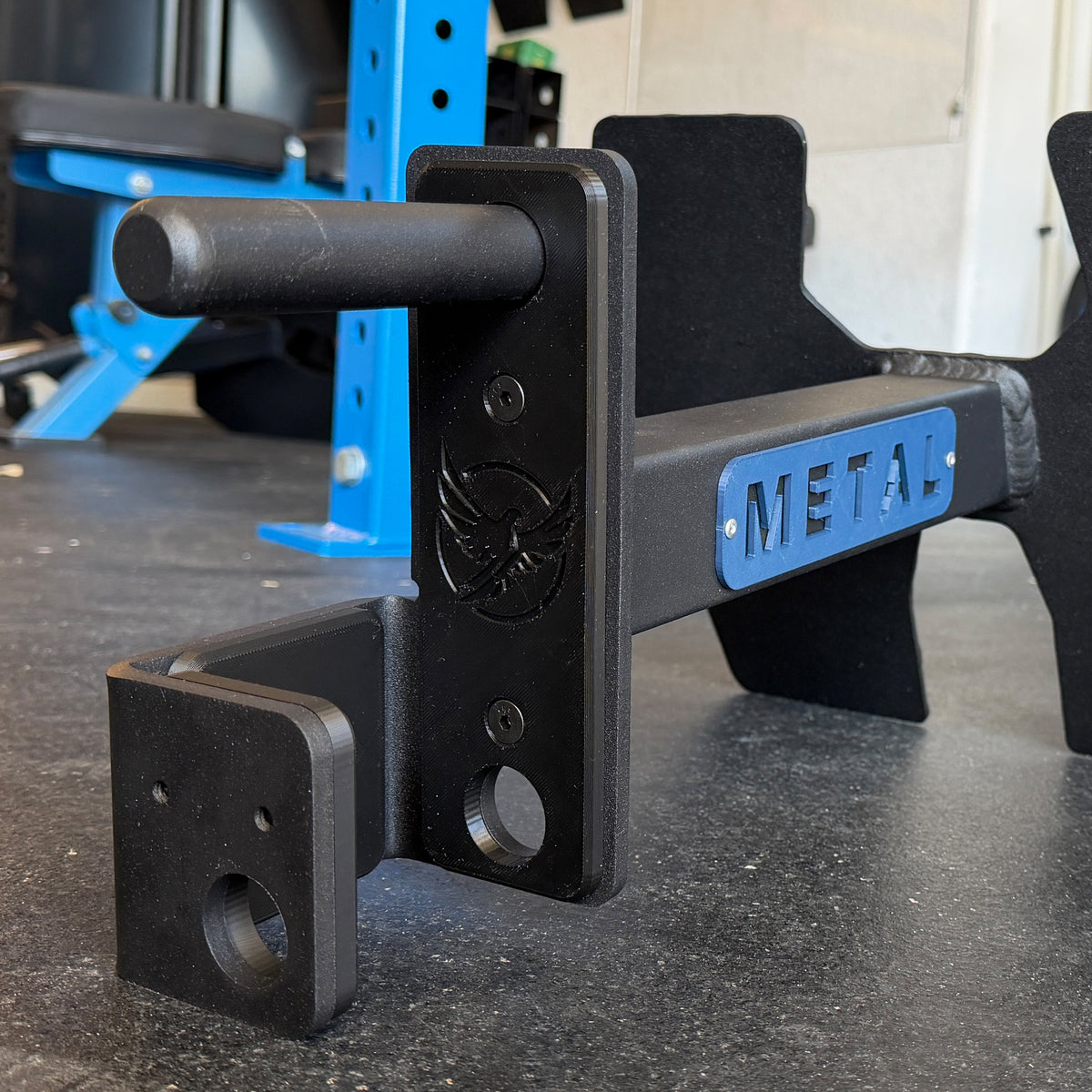 Power Rack Low Row Footplate – Caracara Metal